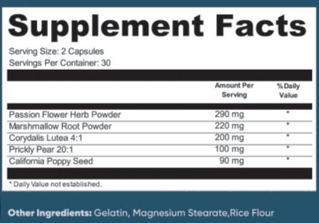 Arteris Plus supplemtent facts